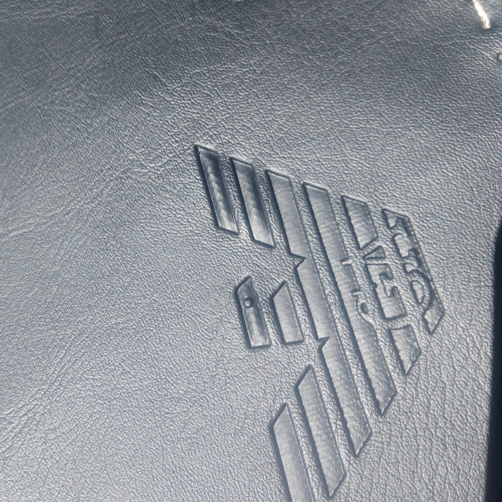 Stylish Gray Leather Accessory